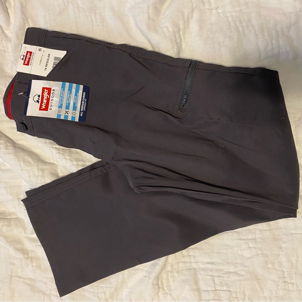 Wrangler Charcoal Utility Pants